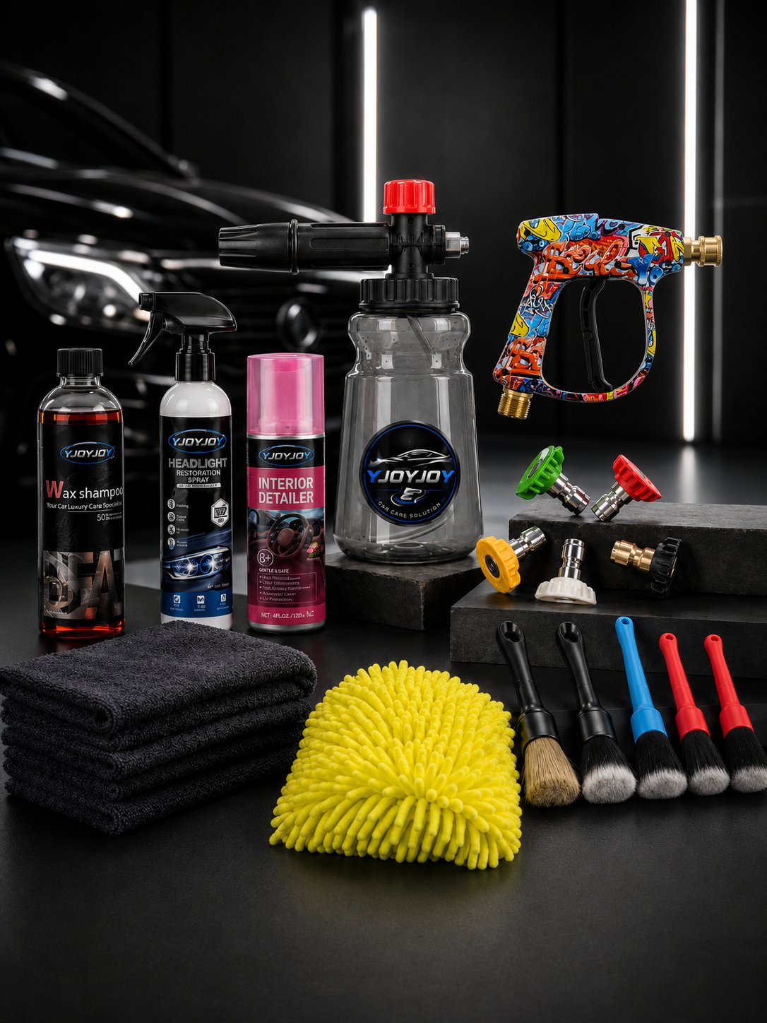 YJOYJOY complete detailing product line